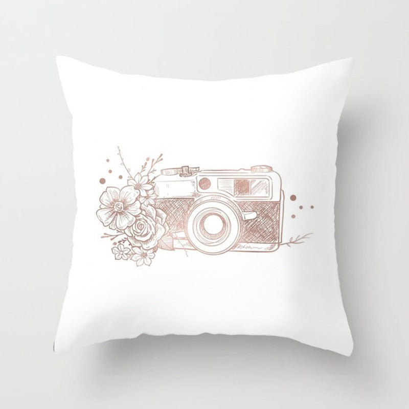 🎁 Pink sofa cushion cushion pillowcase (100% off)