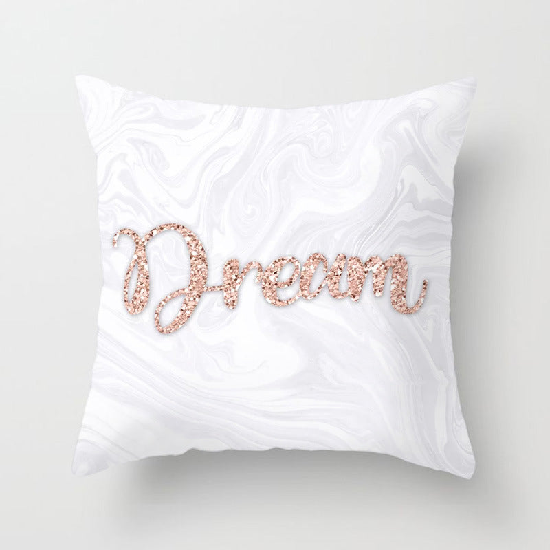 🎁 Pink sofa cushion cushion pillowcase (100% off)