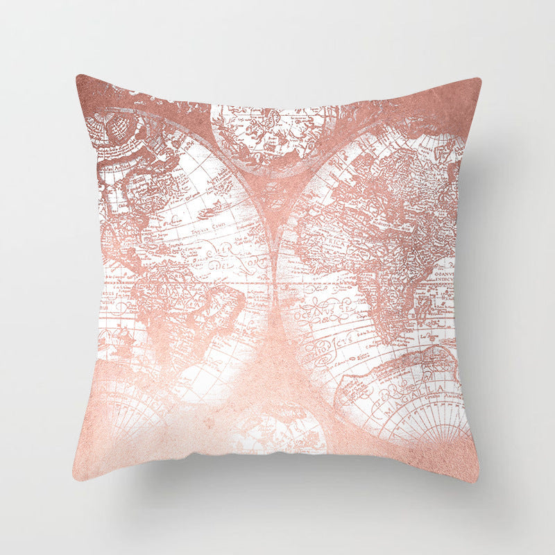 🎁 Pink sofa cushion cushion pillowcase (100% off)