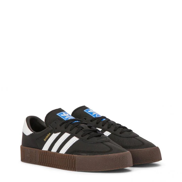 ADIDAS SAMBA HIGH SOLE BLACK