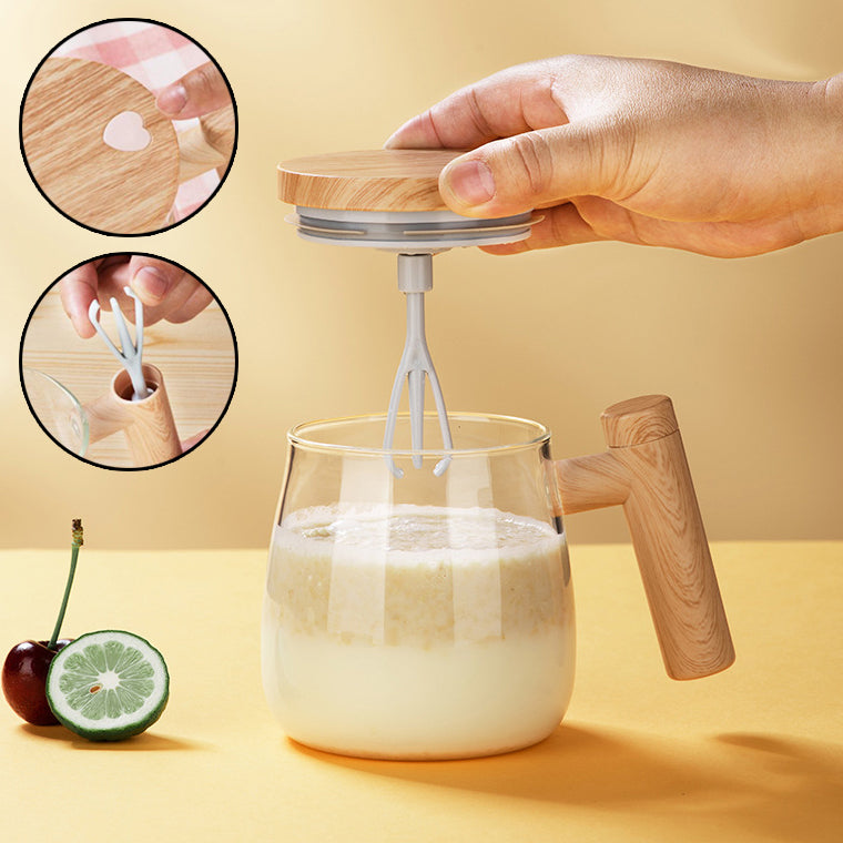 Rechargeable Self Stirring Mug for Coffee – Automatic Mixing Cup – Limited Offer